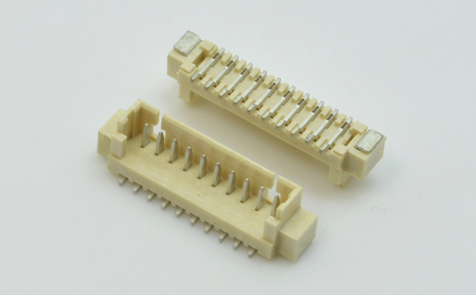 MX1.25MM耐高溫立貼PCB插座頭 1.25間距5PIN 線對板連接器 接插件