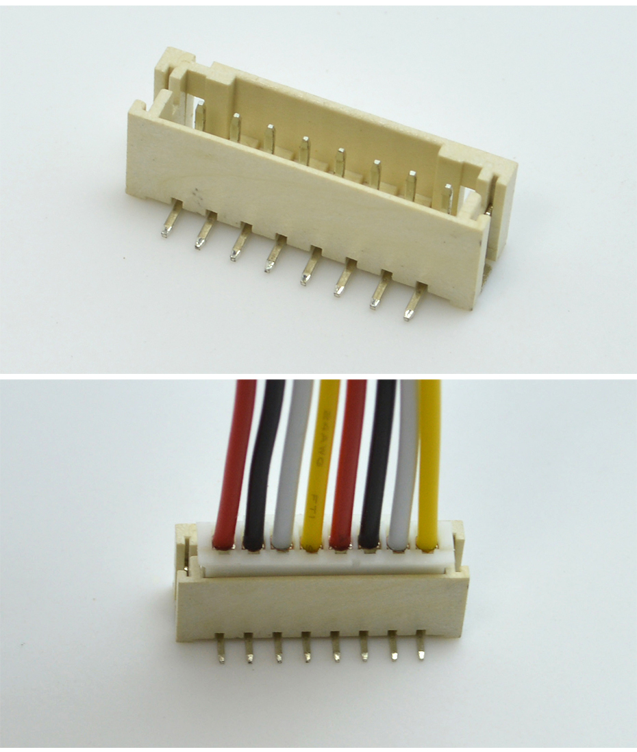 優(yōu)質(zhì)PH2.0插座 wafer插座2.0MM間距6P立式貼片帶扣母座環(huán)保耐溫