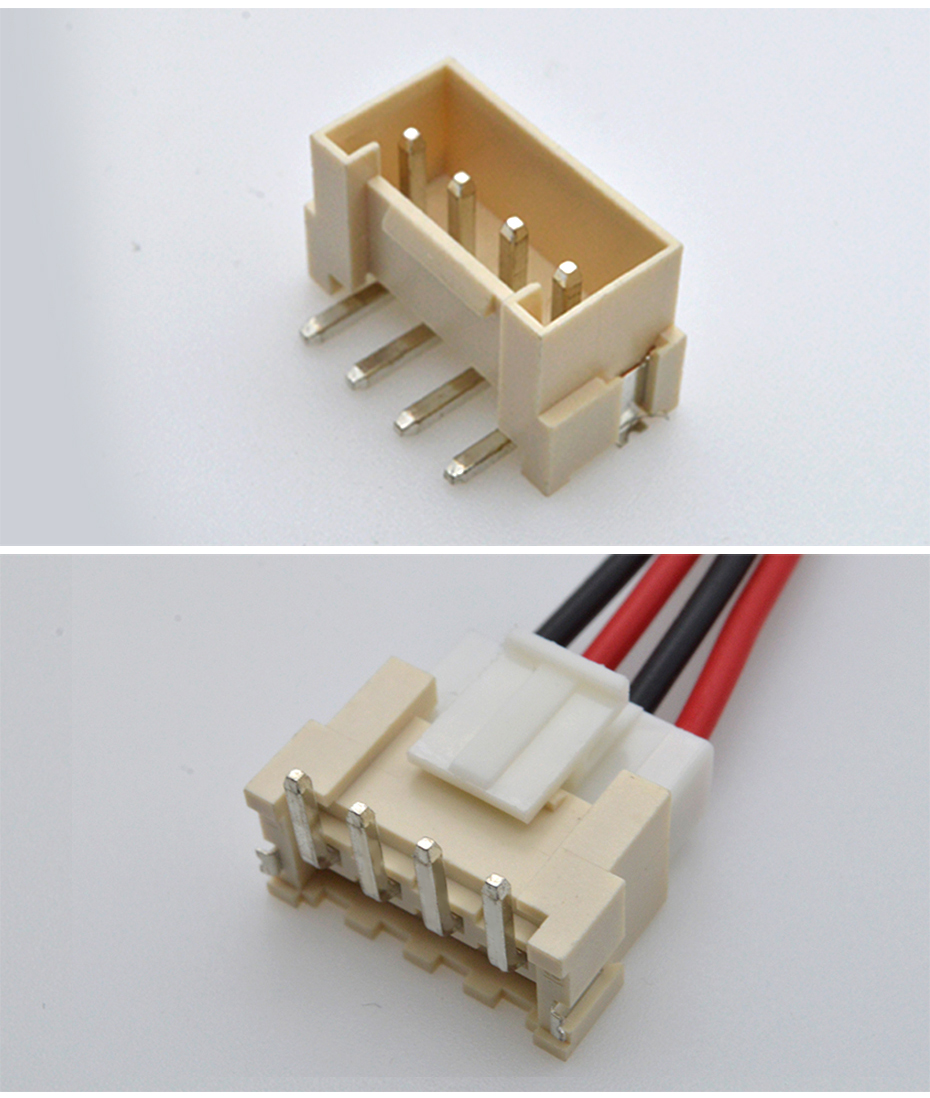 VH3.96-2P臥貼針座PCB板SMT插座 連接器3.96mm 表面貼片座