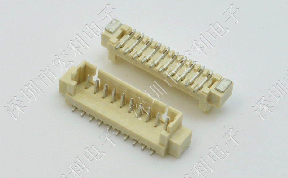 MX1.25-9P立式貼片插座SMT針座wafer端子接插件 條型連接器